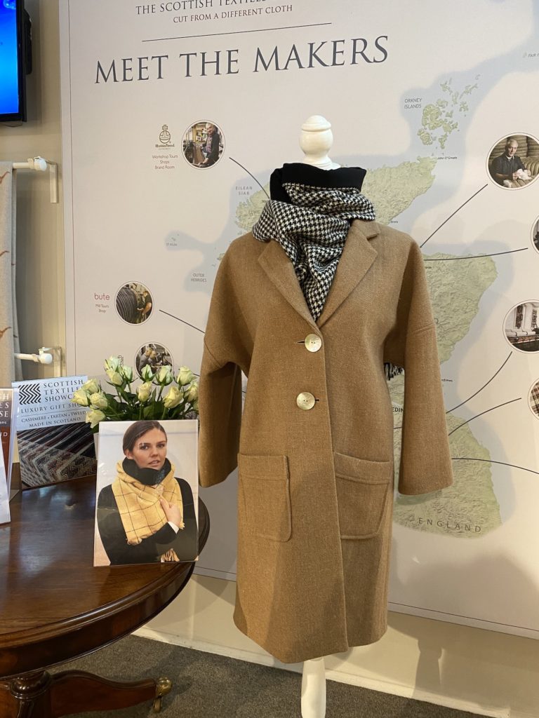 Harris Tweed Ladies Coat