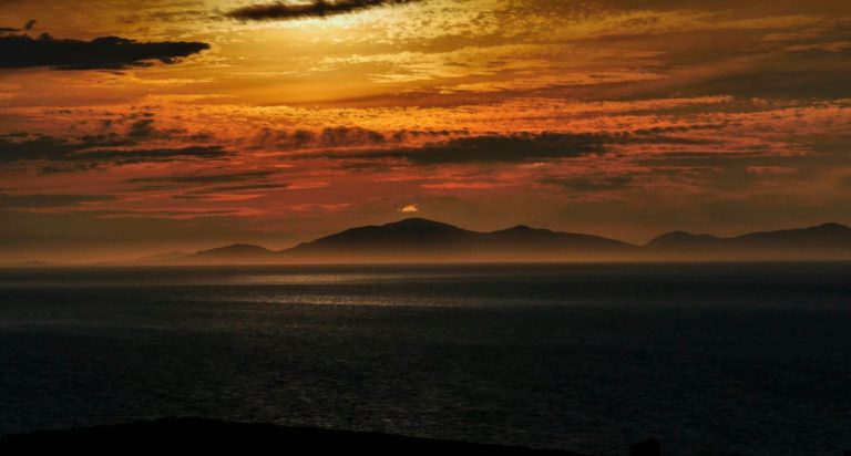 Harris seen from Skye Harris seen from Skye