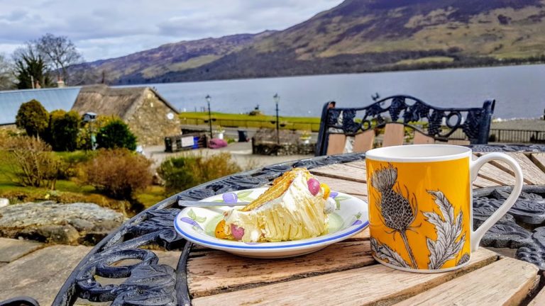 Easter Cake with a View