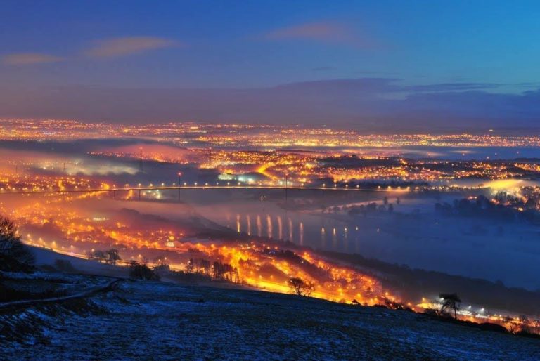 Night time view 768x514