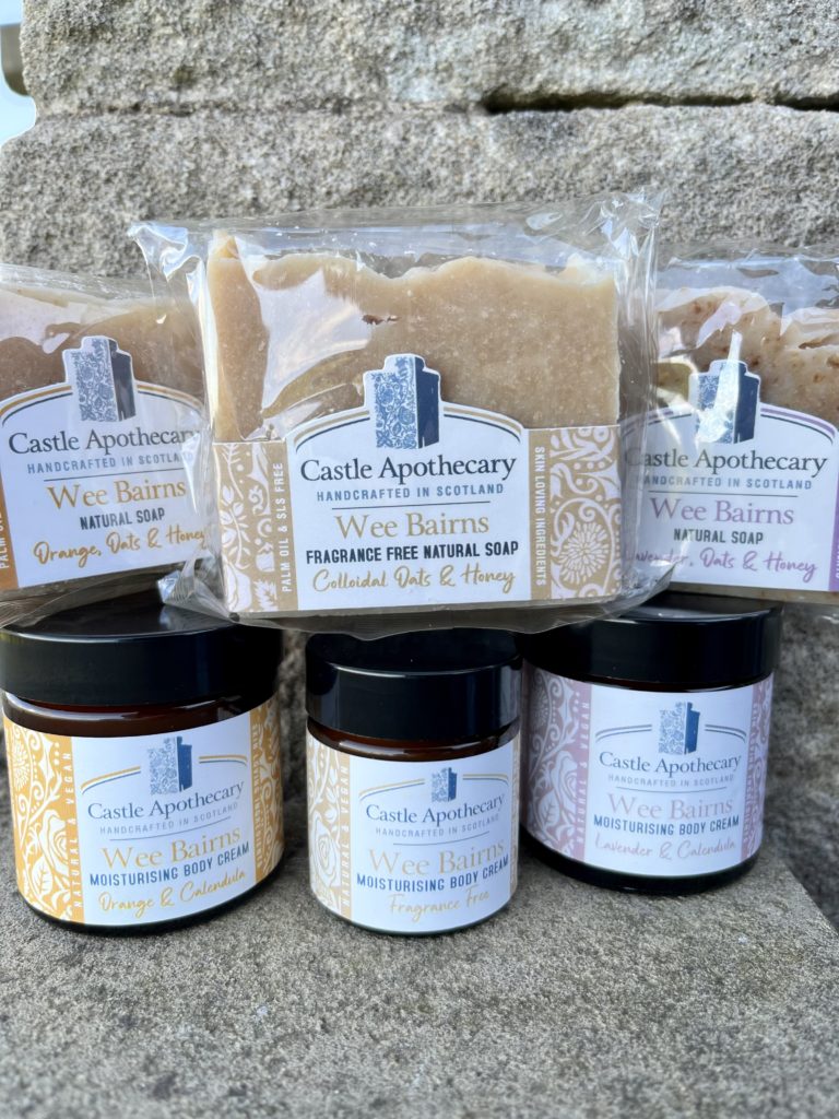 Castle Apothecary Scotland Wee Bairns Skincare 768x1024